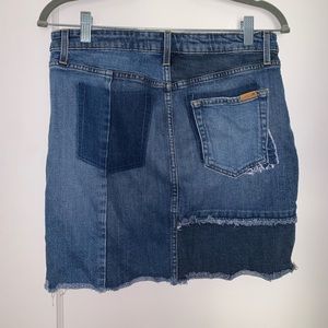 Joe’s Jeans Denim Distressed Jean Skirt
